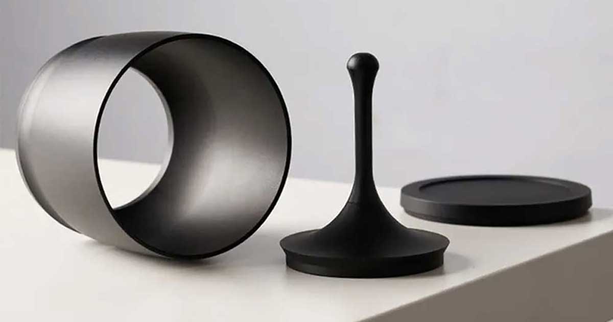 Grinds Distribution Tool Combined dosing cup and distributor like