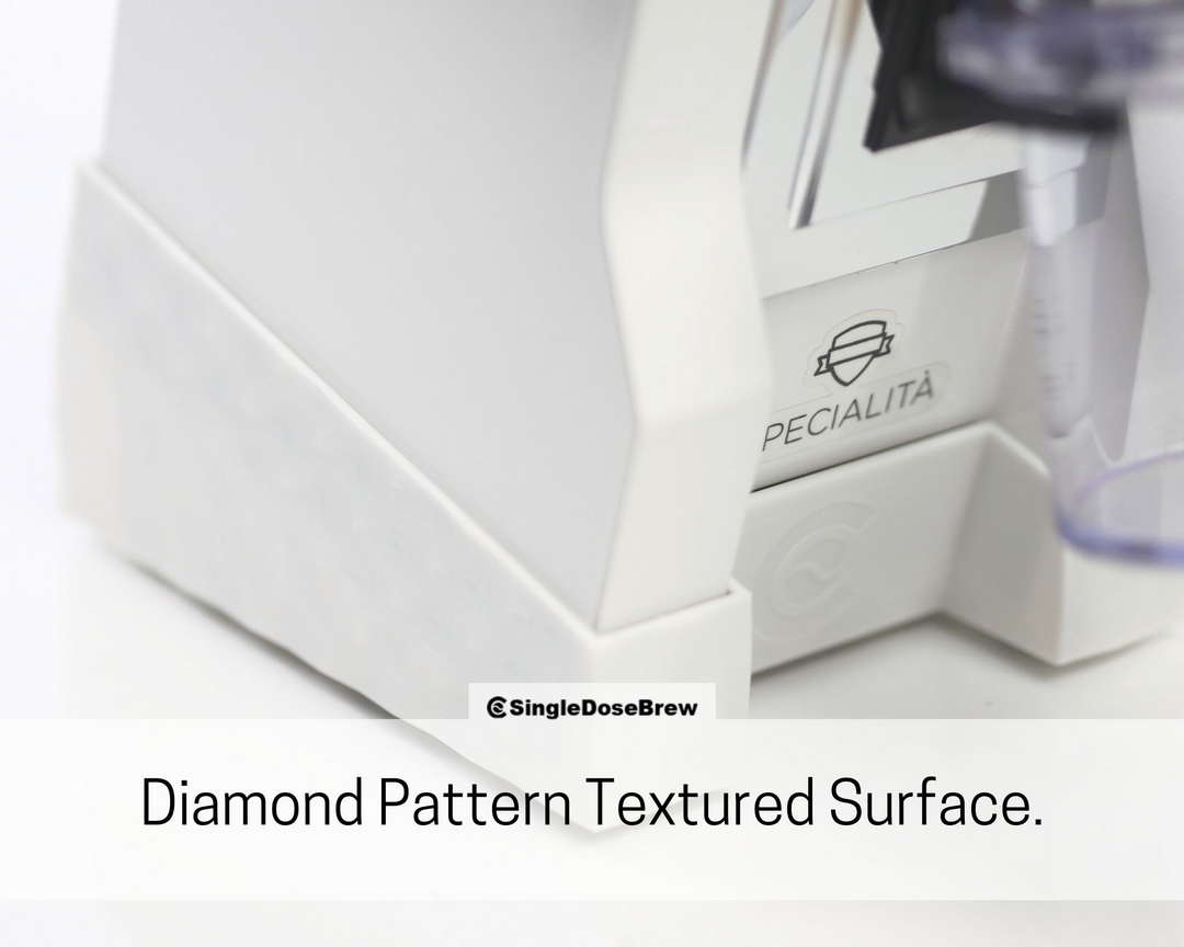 eureka-mignon-incline-stand-tilt-angled-base-single-dose-diamond-texture-surface